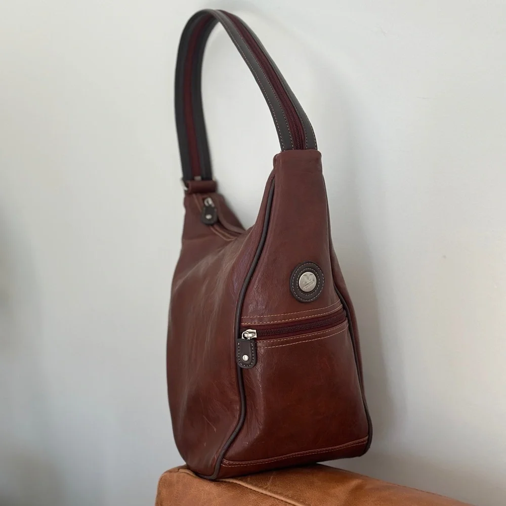 Mouflon Faux leather Backpack - tan/dark brown - Picture 1 of 11